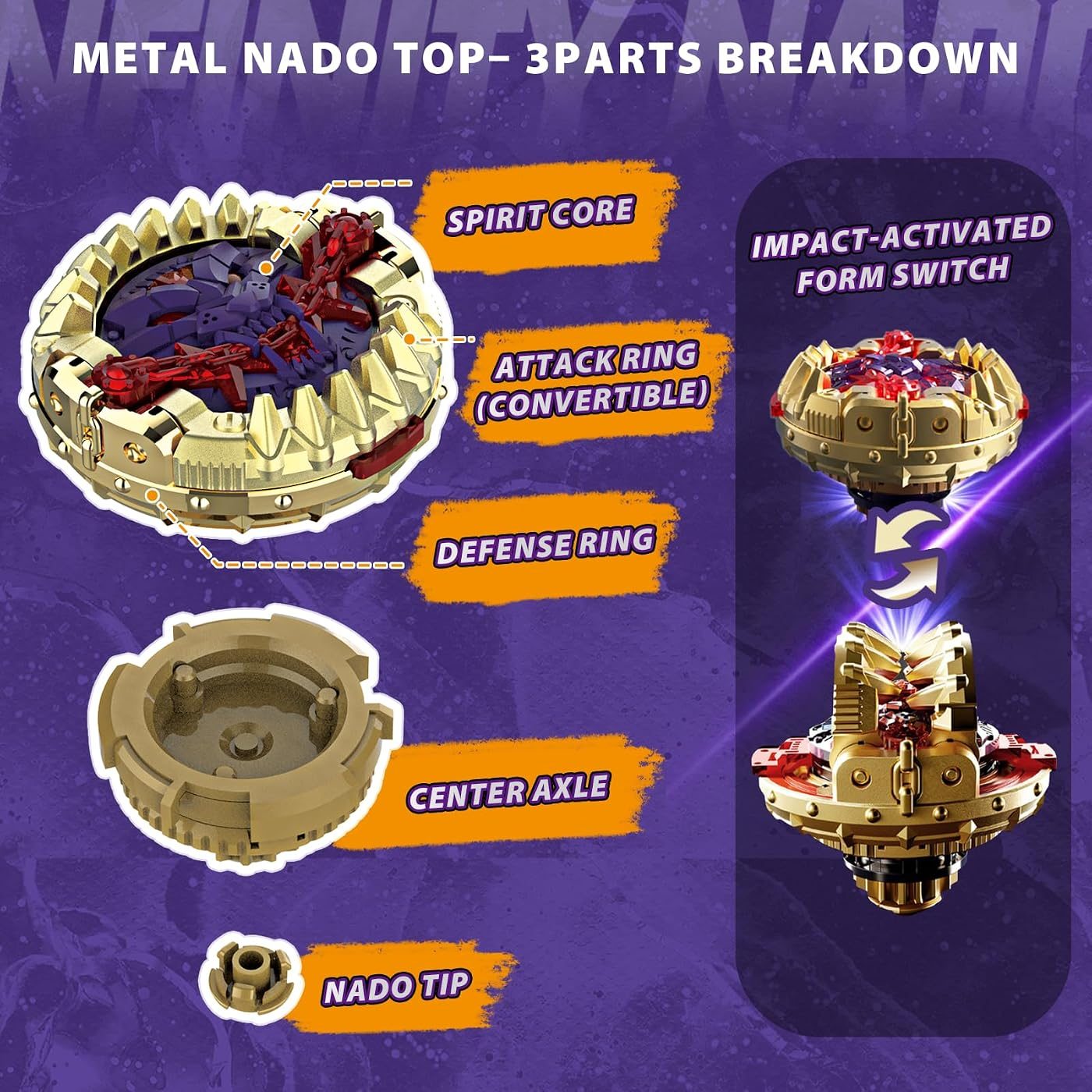 S7 Motorized Hatchet Launcher set in play on the battle floor