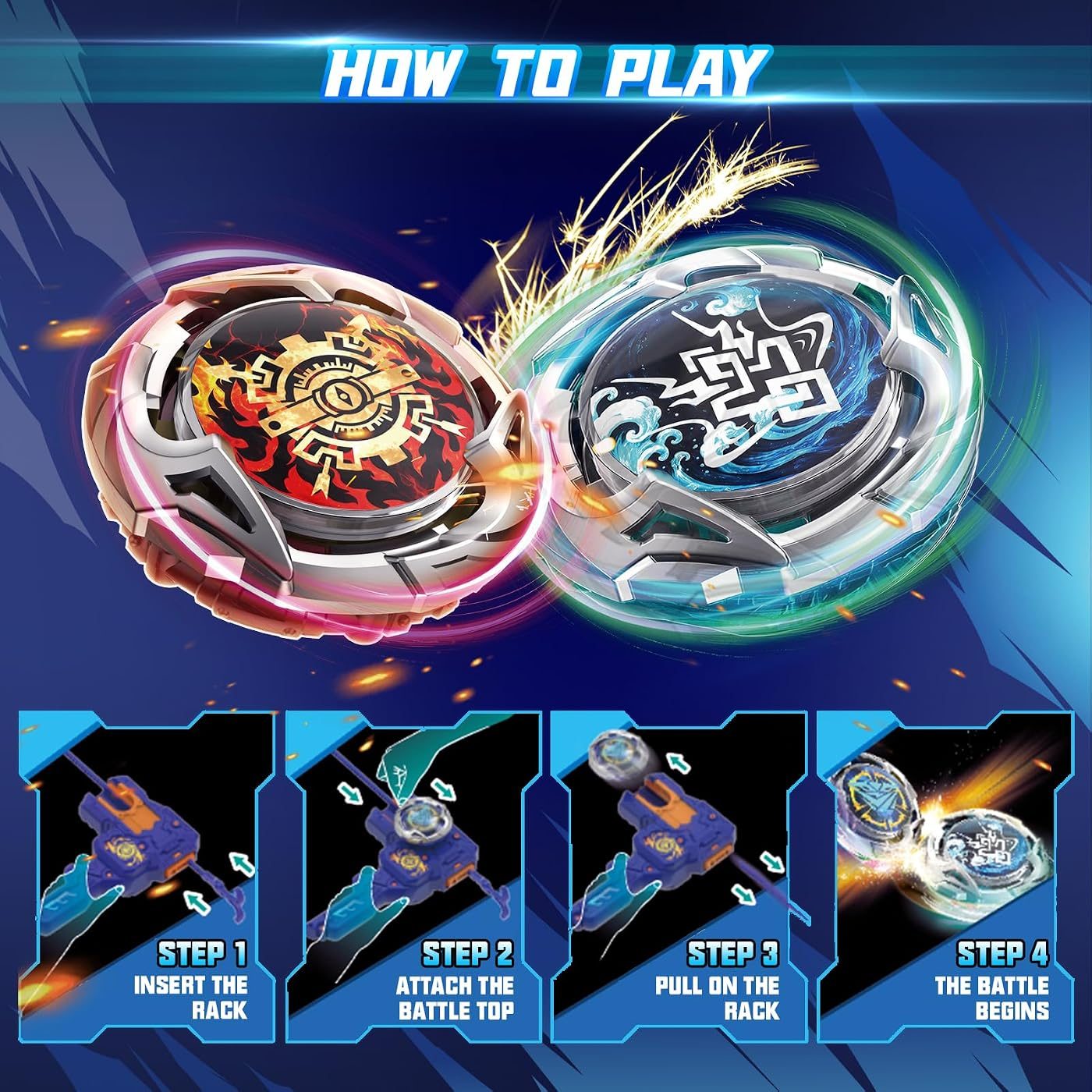 S7 Rack Launcher Attack Set, Green set in play on the battle floor