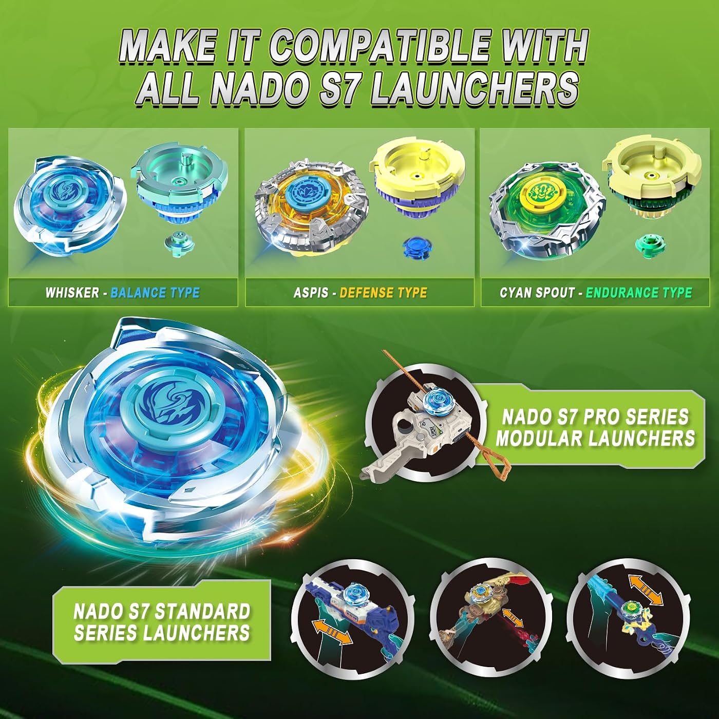 S7 Rack Launcher Balance Set set in play on the battle floor