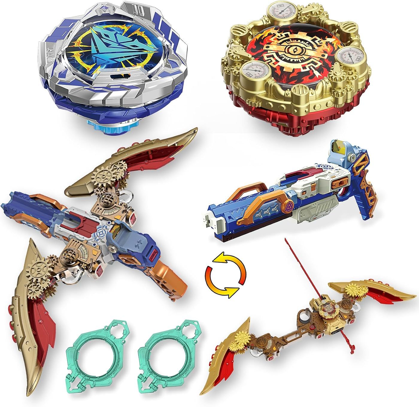 Two and Three Launcher Packs rack