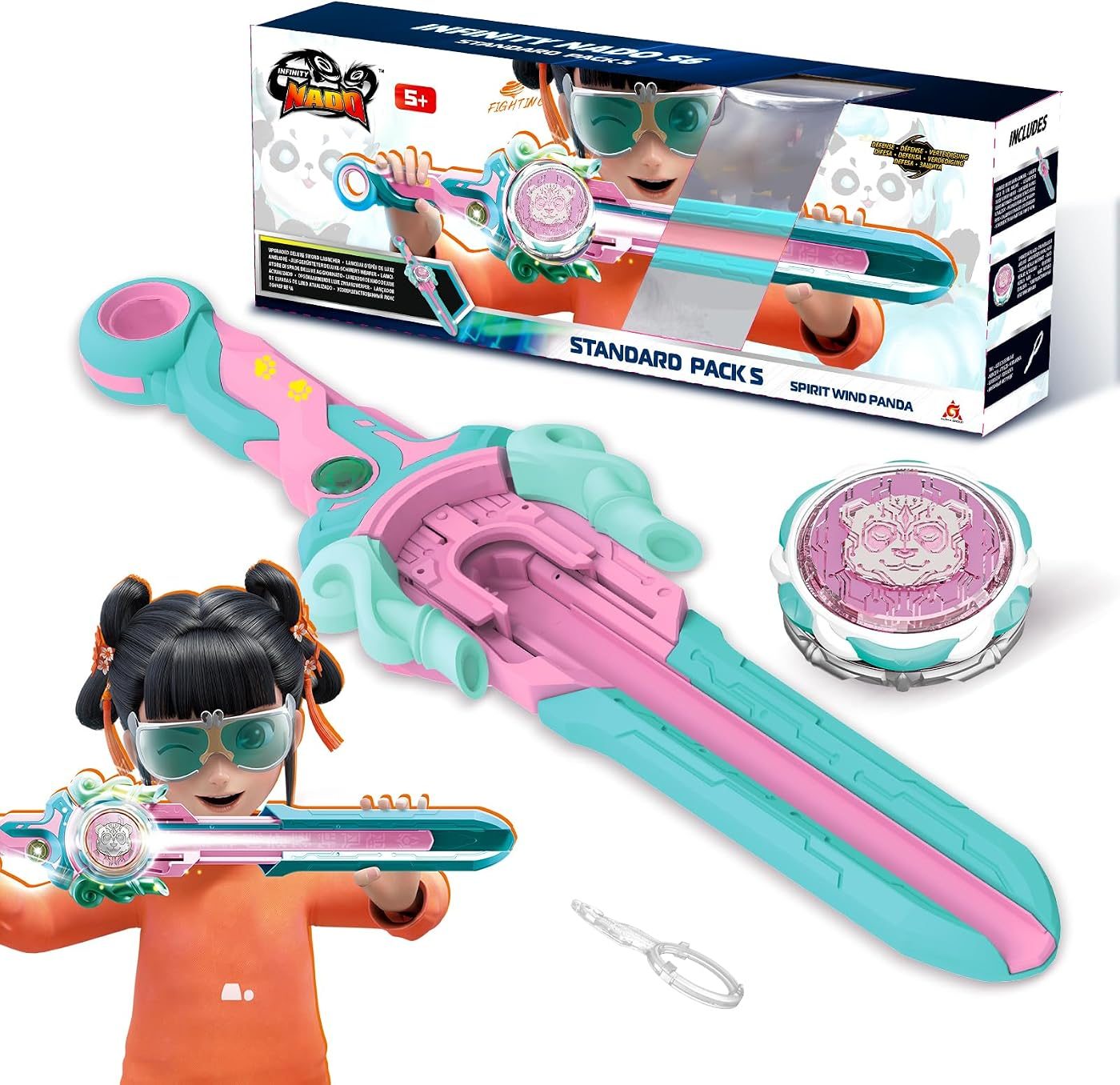Spirit Wind Panda Nado battle top
